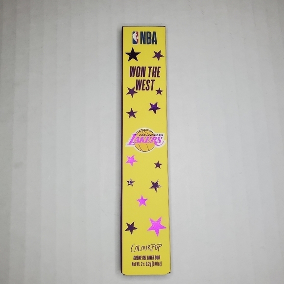 NWT Colourpop x NBA Won The West  Créme Gel Liner Duo - Picture 2 of 4